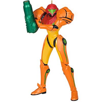 Hallmark Keepsake Ozdoba świąteczna 2023, ozdoba Nintendo Metroid Samus, prezenty dla graczy Hallmark Keepsake Ozdoba świąteczna 2023, ozdoba Nintendo Metroid Samus, prezenty dla graczy