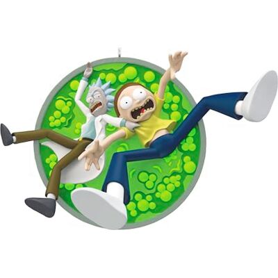 Hallmark Keepsake Ozdoba świąteczna 2024, Rick and Morty "The Vat of Acid", prezenty z kreskówek Hallmark Keepsake Ozdoba świąteczna 2024, Rick and Morty "The Vat of Acid", prezenty z kreskówek