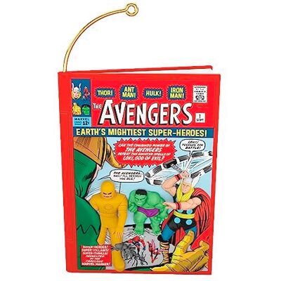 Hallmark Keepsake Ozdoba świąteczna 2023, Marvel Comics Avengers ozdoba na 60. rocznicę, prezenty superbohatera Hallmark Keepsake Ozdoba świąteczna 2023, Marvel Comics Avengers ozdoba na 60. rocznicę, prezenty superbohatera