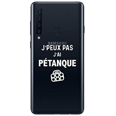 ZOKKO Etui Samsung A9 2018 Jpeux Pas J'Ai petanque Miękkie przezroczyste biały tusz ZOKKO Etui Samsung A9 2018 Jpeux Pas J'Ai petanque Miękkie przezroczyste biały tusz