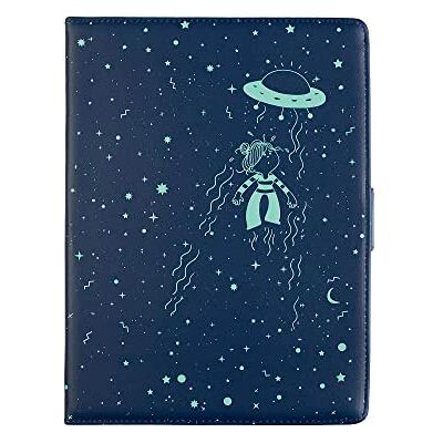 WONDEE Etui na tablet Etui ochronne na iPada 10,2" do 10,4" zapobiegające upadkowi, wiele kątów widzenia, funkcja automatycznego uśpienia, granatowe tło prezent dla dziewczyn i kobiet WONDEE Etui na tablet Etui ochronne na iPada 10,2" do 10,4" zapobiegające upadkowi, wiele kątów widzenia, funkcja automatycznego uśpienia, granatowe tło prezent dla dziewczyn i kobiet