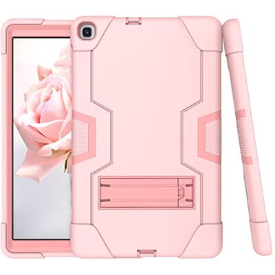 YEOU Samsung Tab A7lite 8.7 T225/T220 (2021) etui z podstawką, wytrzymałe twarde twarde hybrydowe trójwarstwowe etui ochronne (różowe złoto YEOU Samsung Tab A7lite 8.7 T225/T220 (2021) etui z podstawką, wytrzymałe twarde twarde hybrydowe trójwarstwowe etui ochronne (różowe złoto