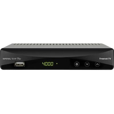 Imperial Digitalbox 77-560-00 T 2 IR Plus DVB-T2 HD odbiornik z dekodowaniem Irdeto (Freenet TV, H.265/HEVC, PVR Ready, HDMI, SCART, USB, LAN), czarny Imperial Digitalbox 77-560-00 T 2 IR Plus DVB-T2 HD odbiornik z dekodowaniem Irdeto (Freenet TV, H.265/HEVC, PVR Ready, HDMI, SCART, USB, LAN), czarny