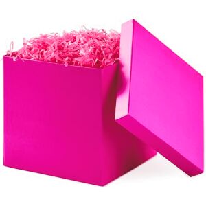 Hallmark Pudełko upominkowe z pokrywką (różowy kolor) na urodziny, wieczór panieński, wesele, baby showers i inne (jasny róż) Hallmark Pudełko upominkowe z pokrywką (różowy kolor) na urodziny, wieczór panieński, wesele, baby showers i inne (jasny róż)