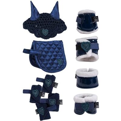 14383 HKM Cuddle Pony zestaw do jazdy konnej, ciemnoniebieski, 135 mm 14383 HKM Cuddle Pony zestaw do jazdy konnej, ciemnoniebieski, 135 mm