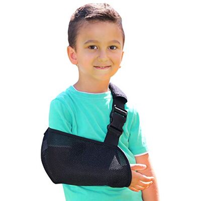 SOLES Pediatric siatka na ramię z wyściełanym paskiem na ramię (czarny) SOLES Pediatric siatka na ramię z wyściełanym paskiem na ramię (czarny)