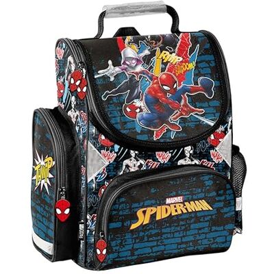 SP24GG-712 PASO Unisex Dziecięca torba sportowa Spider Man ze sznurkiem, 45 x 34 cm, wielobarwny, 45 x 34 cm SP24GG-712 PASO Unisex Dziecięca torba sportowa Spider Man ze sznurkiem, 45 x 34 cm, wielobarwny, 45 x 34 cm