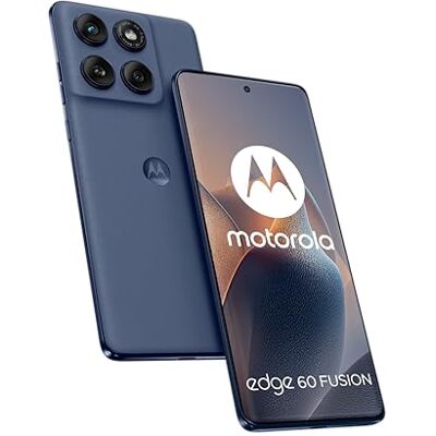 Motorola Edge 60 Fusion 256 GB, odblokowany smartfon, ekran 6,67", aparat 50 MP, bateria 5200 mAh, stream (szary), etui ochronne i kabel USB C w zestawie Motorola Edge 60 Fusion 256 GB, odblokowany smartfon, ekran 6,67", aparat 50 MP, bateria 5200 mAh, stream (szary), etui ochronne i kabel USB C w zestawie