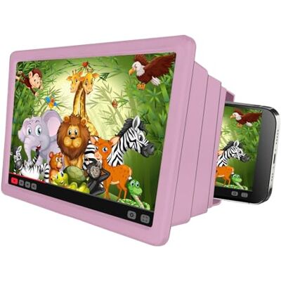 Celly Akcesoria Smartfony Marka Model Screen Magnifier Kids Pink Celly Akcesoria Smartfony Marka Model Screen Magnifier Kids Pink