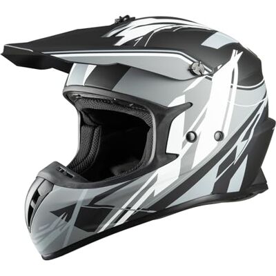 Favoto Kask motocyklowy pełnotwarzowy dla dorosłych Kask terenowy Downhill Unisex ECE 22.06 Certyfikat dla motocykli Quad ATV UTV (bez wizjera) L 59-60 cm, kolorowy Favoto Kask motocyklowy pełnotwarzowy dla dorosłych Kask terenowy Downhill Unisex ECE 22.06 Certyfikat dla motocykli Quad ATV UTV (bez wizjera) L 59-60 cm, kolorowy
