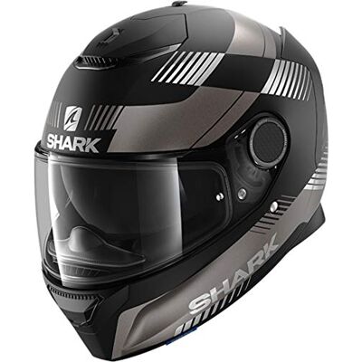 Shark , Kask motocyklowy Spartan Strad matowy czarny antracyt KAS, XXL Shark , Kask motocyklowy Spartan Strad matowy czarny antracyt KAS, XXL