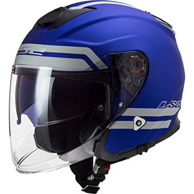 LS2 Kaski motocyklowe OF521 INFINITY HYPERMATT NIEBIESKI, niebieski, S LS2 Kaski motocyklowe OF521 INFINITY HYPERMATT NIEBIESKI, niebieski, S