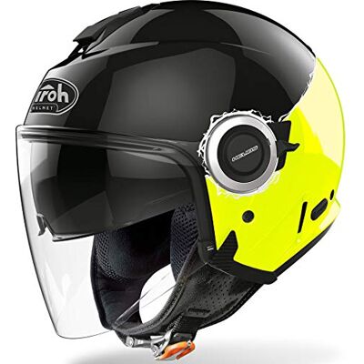 Airoh HELIOS FLUO BLACK/YELLOW GLOSS XXL Airoh HELIOS FLUO BLACK/YELLOW GLOSS XXL