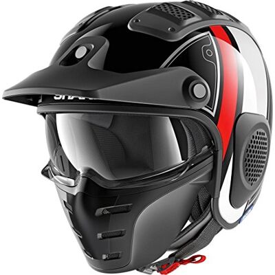 Shark Kask motocyklowy X-DRAK TERRENCE KWR, czarny/biały/czerwony, XS Shark Kask motocyklowy X-DRAK TERRENCE KWR, czarny/biały/czerwony, XS