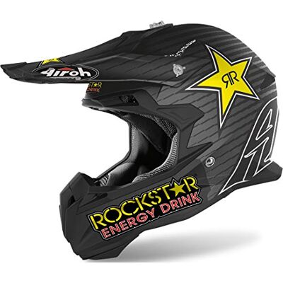Airoh HELMET TERMINATOR OPEN VISION ROCKSTAR 2020 MATT S Airoh HELMET TERMINATOR OPEN VISION ROCKSTAR 2020 MATT S