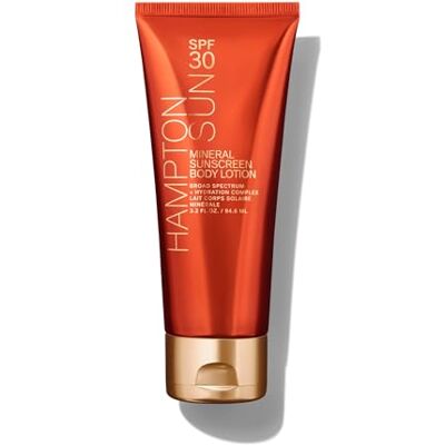 Hampton Sun Mineral Sunscreen Anti-Aging Lotion SPF 30 by dla Unisex 3,2 oz Ekran przeciwsłoneczny Hampton Sun Mineral Sunscreen Anti-Aging Lotion SPF 30 by dla Unisex 3,2 oz Ekran przeciwsłoneczny