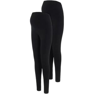 20016844 MAMALICIOUS Mama Licious MLEMMA legginsy ciążowe damskie, 2 sztuki, Black 1, M 20016844 MAMALICIOUS Mama Licious MLEMMA legginsy ciążowe damskie, 2 sztuki, Black 1, M