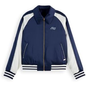 180454 Scotch & Soda Dwustronna kurtka pamiątkowa, Navy/Soft Ice 904, M 180454 Scotch & Soda Dwustronna kurtka pamiątkowa, Navy/Soft Ice 904, M