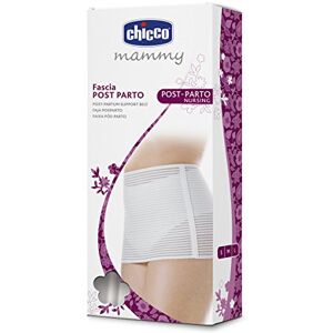 Chicco Pasek po porodzie, pas ciążowy, podpiera i utrzymuje obszar brzucha bez uciskania, wykonana z oddychającego materiału z praktycznym zapięciem na rzepy, kolor biały, rozmiar L, 1 sztuka Chicco Pasek po porodzie, pas ciążowy, podpiera i utrzymuje obszar brzucha bez uciskania, wykonana z oddychającego materiału z praktycznym zapięciem na rzepy, kolor biały, rozmiar L, 1 sztuka