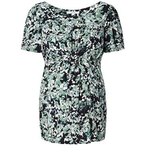 2070113 Noppies Maternity Blouse Osakis Short Sleeve Allover Print Bluse, Black-P090, XS 2070113 Noppies Maternity Blouse Osakis Short Sleeve Allover Print Bluse, Black-P090, XS