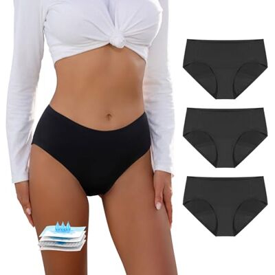 CARER Healthcare Incontinence Pregnancy Spodnie Carer Period Heavy Flow z 50 ml podkładka natychmiast wchłaniająca przyjazna dla skóry wodoodporna tkanina menstruacyjna szczelna bielizna spodnie na nietrzymanie moczu dla kobiet rozmiar 3XL CARER Healthcare Incontinence Pregnancy Spodnie Carer Period Heavy Flow z 50 ml podkładka natychmiast wchłaniająca przyjazna dla skóry wodoodporna tkanina menstruacyjna szczelna bielizna spodnie na nietrzymanie moczu dla kobiet rozmiar 3XL