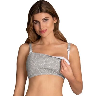 5091 Anita Biustonosz do karmienia bez fiszbin Kobiety, Heather Grey, 85E 5091 Anita Biustonosz do karmienia bez fiszbin Kobiety, Heather Grey, 85E
