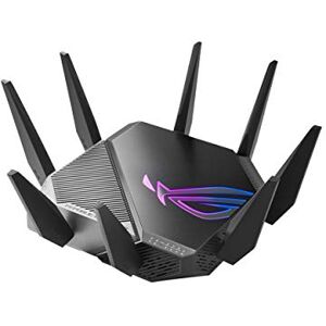 Asus ROG Rapture GT-AXE11000 Tri-band WiFi 6E wysuwany router do gier, pasmo 6 GHz, port 2,5 G, potrójne przyspieszenie gry, VPN Fusion, bezpieczeństwo sieci bez subskrypcji, kompatybilny z AiMesh Asus ROG Rapture GT-AXE11000 Tri-band WiFi 6E wysuwany router do gier, pasmo 6 GHz, port 2,5 G, potrójne przyspieszenie gry, VPN Fusion, bezpieczeństwo sieci bez subskrypcji, kompatybilny z AiMesh