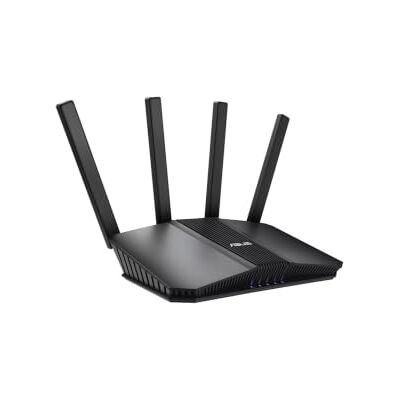 Asus RT-BE59 AiMesh Smart WiFi 7 (802.11be) dwuzakresowy, 5000 Mb/s, porty WAN/LAN 2,5G, 3 SSID dla urządzeń IoT, kontroli rodzicielskiej i VPN, zaawansowane zabezpieczenia sieci Asus RT-BE59 AiMesh Smart WiFi 7 (802.11be) dwuzakresowy, 5000 Mb/s, porty WAN/LAN 2,5G, 3 SSID dla urządzeń IoT, kontroli rodzicielskiej i VPN, zaawansowane zabezpieczenia sieci