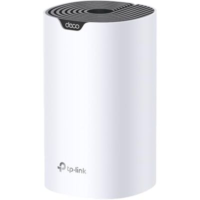 TP-Link Deco S7(1-pack) System WiFi Mesh, AC1900 Dual Band, router, repeater, Płynny Roaming, Kontrola Rodzicielska, Zarządzanie przez Aplikację, 3 x Gigabit Ethernet, Współpraca z Alexa, Biały TP-Link Deco S7(1-pack) System WiFi Mesh, AC1900 Dual Band, router, repeater, Płynny Roaming, Kontrola Rodzicielska, Zarządzanie przez Aplikację, 3 x Gigabit Ethernet, Współpraca z Alexa, Biały
