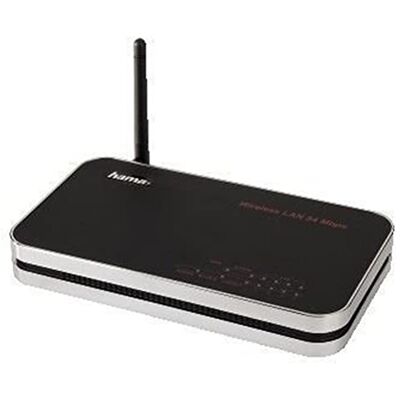 Hama Wireless LAN Router 54 M WLAN Router D/GB i.K. Hama Wireless LAN Router 54 M WLAN Router D/GB i.K.