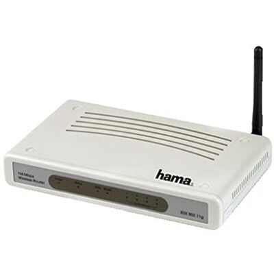 Hama Bezprzewodowy router LAN 108 Mbps Hama Bezprzewodowy router LAN 108 Mbps