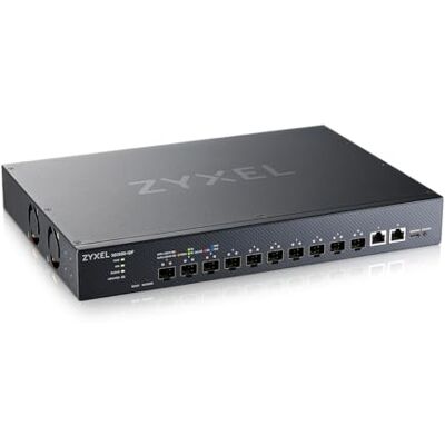 Zyxel 12-portowy przełącznik sieciowy rozdzielacz sieciowy warstwy 3 Smart Managed Ethernet 2X Multi-Gigabit 10G RJ-45 + 10 x 10 GbE SFP+ Pojemność przełączania 240 Gbit/s w zestawie zestaw Zyxel 12-portowy przełącznik sieciowy rozdzielacz sieciowy warstwy 3 Smart Managed Ethernet 2X Multi-Gigabit 10G RJ-45 + 10 x 10 GbE SFP+ Pojemność przełączania 240 Gbit/s w zestawie zestaw