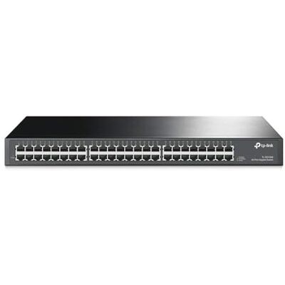 TP-Link TL-SG1048, Przełącznik sieciowy 48-portowy Gigabit, Montaż w szafie rack 19", Plug and Play, Metalowa obudowa, Energooszczędny, Cicha praca bez wentylatora, Idealny do biur i szkół TP-Link TL-SG1048, Przełącznik sieciowy 48-portowy Gigabit, Montaż w szafie rack 19", Plug and Play, Metalowa obudowa, Energooszczędny, Cicha praca bez wentylatora, Idealny do biur i szkół