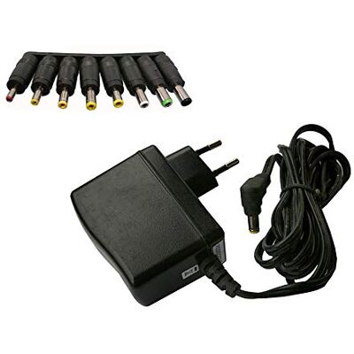 Kalea-Informatique Zewnętrzna skrzynka zasilacza - 220V do 5V 2A + 8 końcówek Kalea-Informatique Zewnętrzna skrzynka zasilacza - 220V do 5V 2A + 8 końcówek