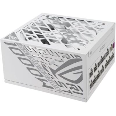 Asus ROG Strix 1000 W Platinum Equalizer ATX Gaming zasilacz (ROG Equalizer 12 V-2 x 6, kabel zasilający PCIe, GaN-MOSFET, wyświetlacz OLED, certyfikat 80 Plus i Cybenetics, ATX 3.1, PCIE 5.1, biały) Asus ROG Strix 1000 W Platinum Equalizer ATX Gaming zasilacz (ROG Equalizer 12 V-2 x 6, kabel zasilający PCIe, GaN-MOSFET, wyświetlacz OLED, certyfikat 80 Plus i Cybenetics, ATX 3.1, PCIE 5.1, biały)
