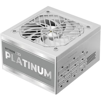 Mars Gaming MPT850 Zasilacz Full Modular 850W 80Plus Platinum 12 lat gwarancji, ATX 3.1 i PCIe 5.1 gotowy, 92% wydajności, DC-DC LLC SMD, japońskie kondensatory Toshin Kyogo 105°C, biały Mars Gaming MPT850 Zasilacz Full Modular 850W 80Plus Platinum 12 lat gwarancji, ATX 3.1 i PCIe 5.1 gotowy, 92% wydajności, DC-DC LLC SMD, japońskie kondensatory Toshin Kyogo 105°C, biały