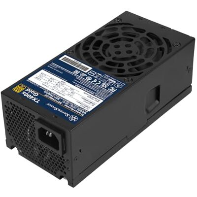Silverstone TX400x Gold, zasilacz TFX 400W z certyfikatem 80 Plus Gold, SST-TX400-GF Silverstone TX400x Gold, zasilacz TFX 400W z certyfikatem 80 Plus Gold, SST-TX400-GF
