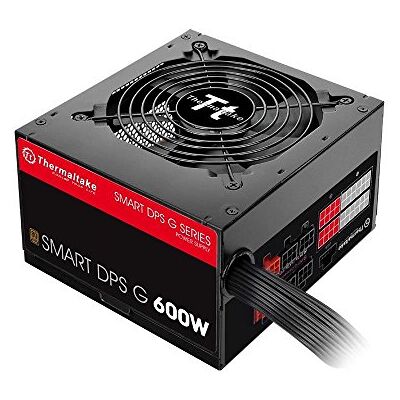 Thermaltake Smart DPS G Digital 600 W EU 80 Plus brązowy półmodułowy zasilacz czarny/czerwony Thermaltake Smart DPS G Digital 600 W EU 80 Plus brązowy półmodułowy zasilacz czarny/czerwony