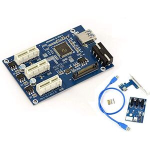 KALEA-INFORMATIQUE Karta rozszerzeń PCI Express x1 do 3 PCIe x1 z chipsetem PLX KALEA-INFORMATIQUE Karta rozszerzeń PCI Express x1 do 3 PCIe x1 z chipsetem PLX
