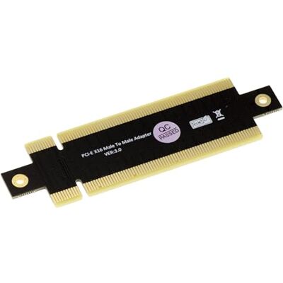 KALEA-INFORMATIQUE Adapter zmiany płci PCI Express x16 z męskiego na męski 180° typu Riser dla PCIe 16x KALEA-INFORMATIQUE Adapter zmiany płci PCI Express x16 z męskiego na męski 180° typu Riser dla PCIe 16x