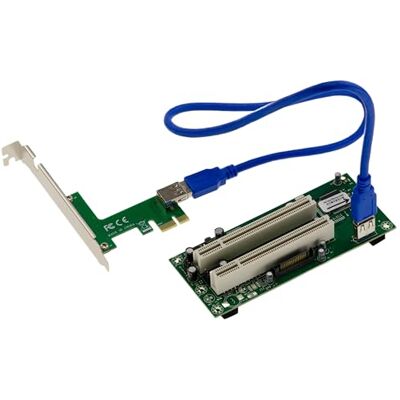KALEA-INFORMATIQUE 2-portowy konwerter PCI na PCIe x1 typu Bridge z chipsetem ASM obsługujący 16- i 32-bitowe PCI z ustawieniem 3,3 V lub 5 V KALEA-INFORMATIQUE 2-portowy konwerter PCI na PCIe x1 typu Bridge z chipsetem ASM obsługujący 16- i 32-bitowe PCI z ustawieniem 3,3 V lub 5 V