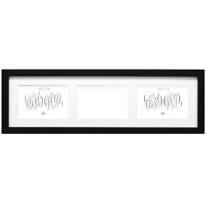Deknudt Frames S66KC3 - 10 x 15 cm Ramka na zdjęcia, Czarna, na 3 zdjęcia, Pozioma Deknudt Frames S66KC3 - 10 x 15 cm Ramka na zdjęcia, Czarna, na 3 zdjęcia, Pozioma