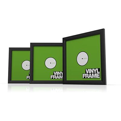 Glorious Vinyl Frame Set Black 3x ramki na okładki winylowe do płyt 12", łatwe w montażu i wymianie, regulowane mocowanie, czarne Glorious Vinyl Frame Set Black 3x ramki na okładki winylowe do płyt 12", łatwe w montażu i wymianie, regulowane mocowanie, czarne