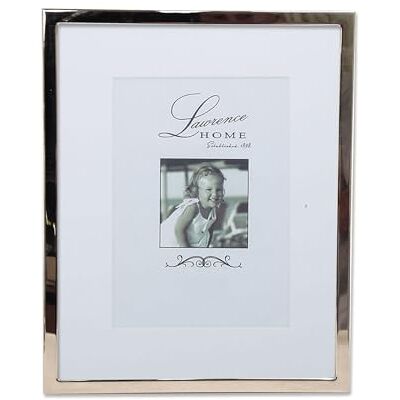Lawrence Frames 710680 12 x 18 cm srebrna standardowa metalowa ramka na zdjęcia, 20 x 25 cm matowa Lawrence Frames 710680 12 x 18 cm srebrna standardowa metalowa ramka na zdjęcia, 20 x 25 cm matowa