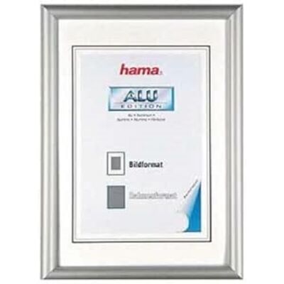 Hama Rama aluminiowa Chicago, srebrna, 10 x 15 cm Hama Rama aluminiowa Chicago, srebrna, 10 x 15 cm