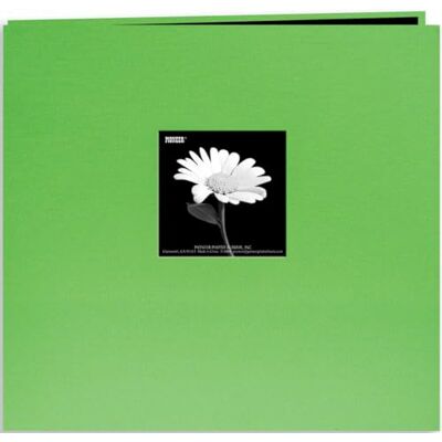 Pioneer Album fotograficzny w oprawie 30,5 x 30,5 cm, czerwony, cytrusowy zielony, 8 cali x 8 cali Pioneer Album fotograficzny w oprawie 30,5 x 30,5 cm, czerwony, cytrusowy zielony, 8 cali x 8 cali