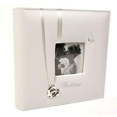 Album na zdjęcia ślubne Shudehill Giftware Motyl 80 Zdjęć 6x4 Album na zdjęcia ślubne Shudehill Giftware Motyl 80 Zdjęć 6x4