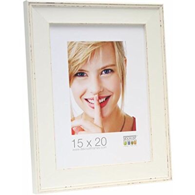 Deknudt Frames S45LF1 ramka na zdjęcia, tworzywo sztuczne, 15 x 20 cm, biała Deknudt Frames S45LF1 ramka na zdjęcia, tworzywo sztuczne, 15 x 20 cm, biała