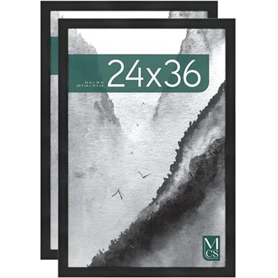 MCS Ramka na plakat muzeum, 61 x 91 cm, onyks Woodgrain, zestaw 2 sztuk MCS Ramka na plakat muzeum, 61 x 91 cm, onyks Woodgrain, zestaw 2 sztuk