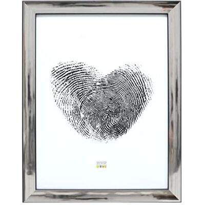 Deknudt Frames S45ND1 Drewniana ramka na zdjęcia srebrna/czarna 30 x 45 cm Deknudt Frames S45ND1 Drewniana ramka na zdjęcia srebrna/czarna 30 x 45 cm